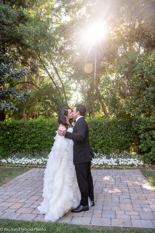 romantic first dance at Spring elopement