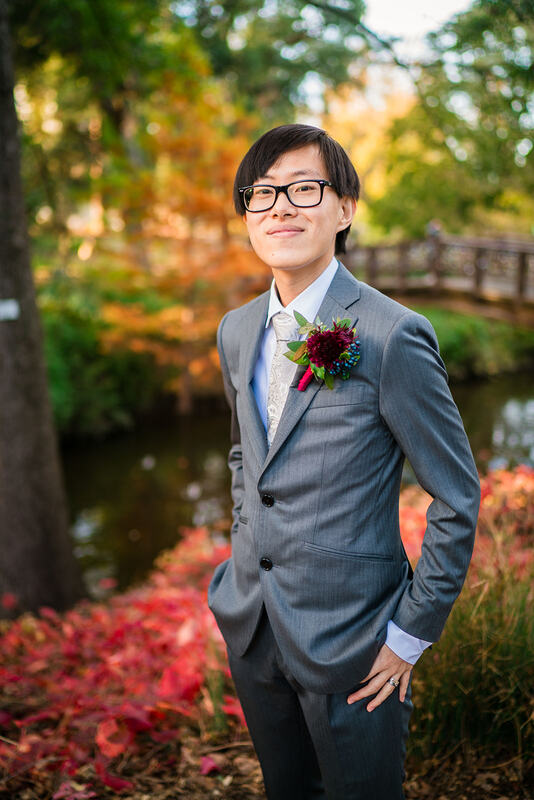 groom portraits at UC Davis